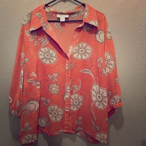 Judith Hart 2 piece blouse